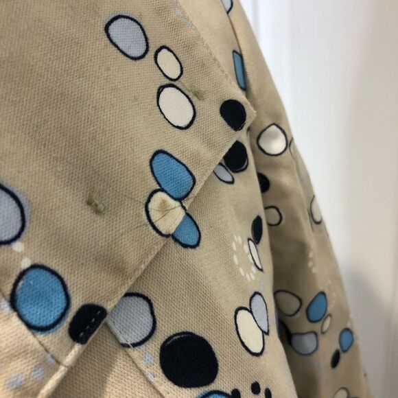 I.e. button down tan trench coat with pockets size large - Picture 9 of 14